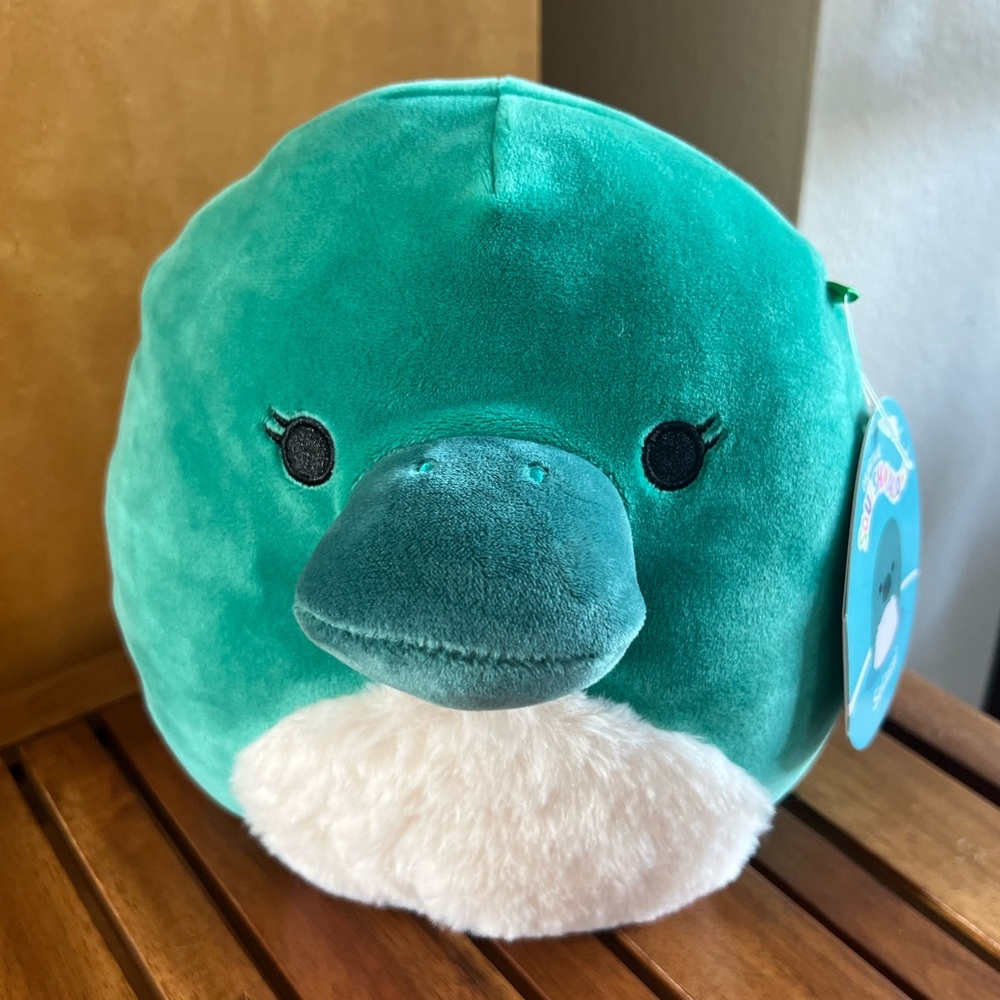 ☎️ NWT 7” Selassi the emerald Platypus Squishmallow - Picture 6 of 6